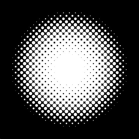 Polka Dot Circle Vector