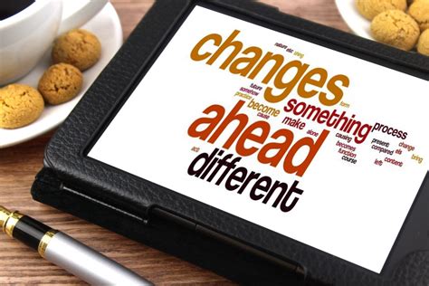 Changes Ahead - Tablet image