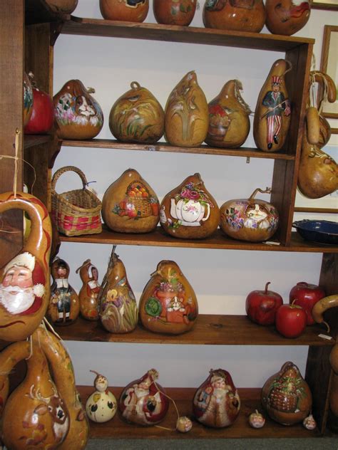 USA,Gatlinburg - Arts and crafts | Gourd art, Arts and crafts, Crafts