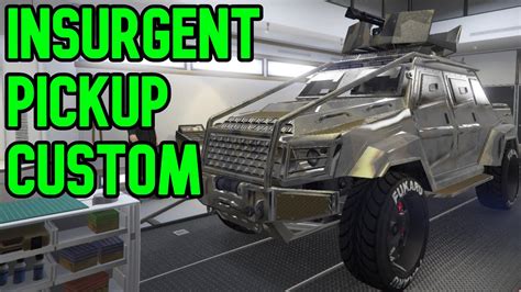 Gta 5 Insurgent Pickup Customization & Review - How To Customize Insurgent Pickup - YouTube