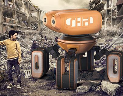 SHFL地震救援机器人 SHFL Earthquake Rescue Robot | Behance