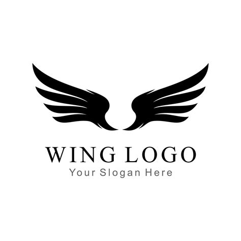 wings vector logo 13091223 Vector Art at Vecteezy