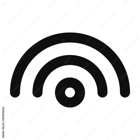 wifi hotspot icon Stock Vector | Adobe Stock