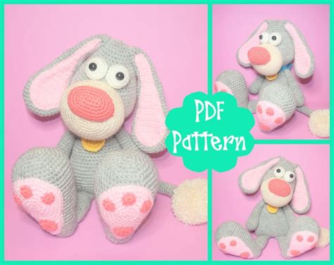 Dog Crochet Pattern Dog Amigurumi Amigurumi Pattern Dog - Etsy ...