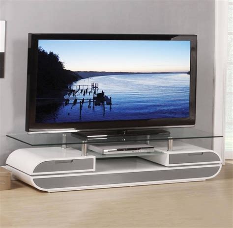 Lainey White/Gray TV Stand 63″ 91142 | Casye Furniture