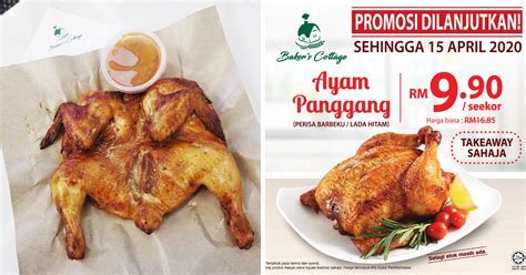 Baker's Cottage Is Having An Awesome RM9.90 Promo For A Whole Roast ...