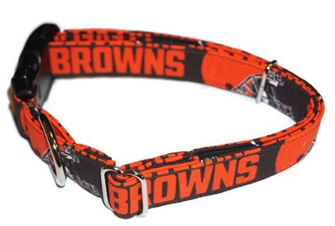 Cleveland Browns Dog Collar/ Football Dog Collar - Etsy