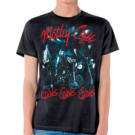 Motley Crue Girls Girls Girls T-Shirt | Musician's Friend