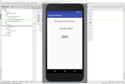 Android - Simple Animation | SourceCodester