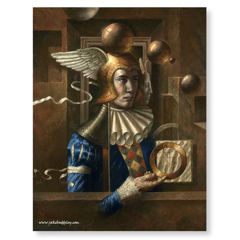 Squaring the Circle by Jake Baddeley - Limited Edition Art Print.