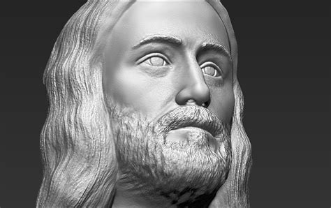 Jesus reconstruction based on Shroud of Turin 3D printing ready 3D Model $45 - .obj .stl - Free3D