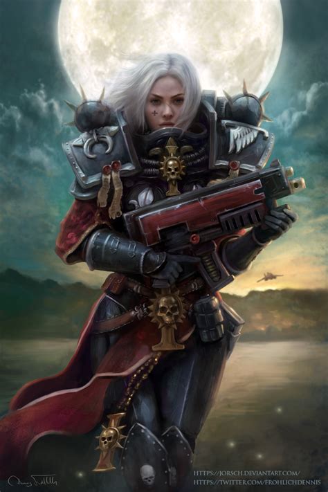 WH 40k - Sister of Battle by Jorsch | 40k sisters of battle, Warhammer ...