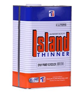 Reducer & Thinner for Epoxy Paints | Island Paints