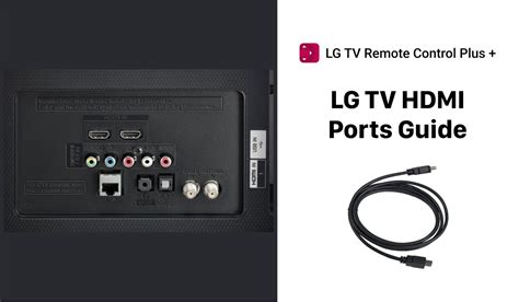 Where is HDMI port on LG TV: 5 Things To Know | LG TV Remote