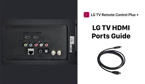 Where is HDMI port on LG TV: 5 Things To Know | LG TV Remote