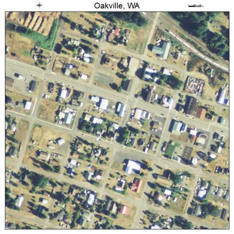 Aerial Photography Map of Oakville, WA Washington