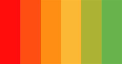 Yellow To Red Gradient Color Scheme Orange Schemecolorcom