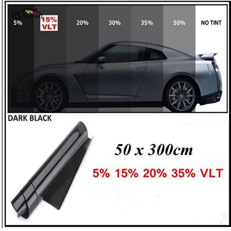 Car Window Solar Tint 300CM x 50CM Film Tinting Shade 15% Light Transmission | Window tint film ...