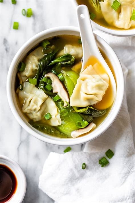 Easy (15 Minute) Wonton Soup Recipe - Skinnytaste