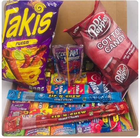 American Sweets Gift Box USA Candy Taki Fuego AirHeads Dr | Etsy