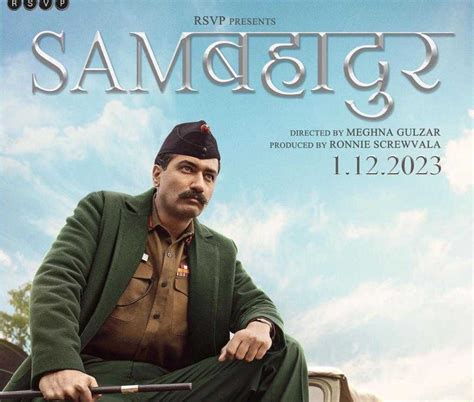 Actor Vicky Kaushal Drops New Poster Of Sam Bahadur – Timeline Daily