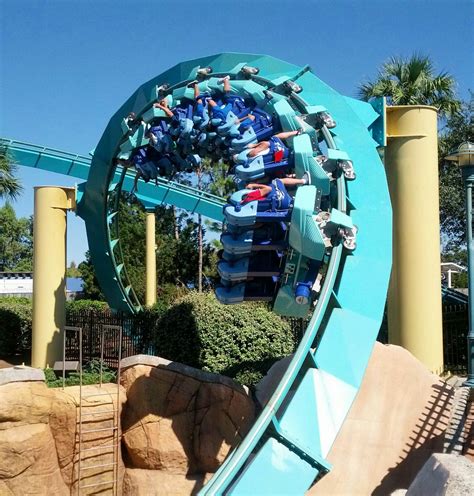 Kraken Roller Coaster – Sea World, FL | Roller coaster, Sea world, Seaworld orlando