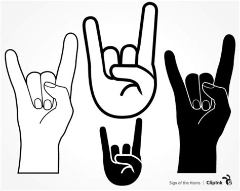 Hand peace svg, v sign gesture | svg, png, eps, dxf, pdf | ClipInk