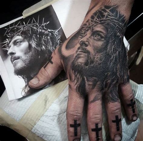 20 Memorable Jesus Hand Tattoo Designs for Men [2024 Guide] | Jesus ...