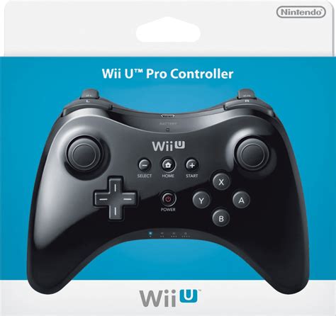 Nintendo Wii U Pro Controller - Black (Wii U)(New) | Buy from Pwned ...