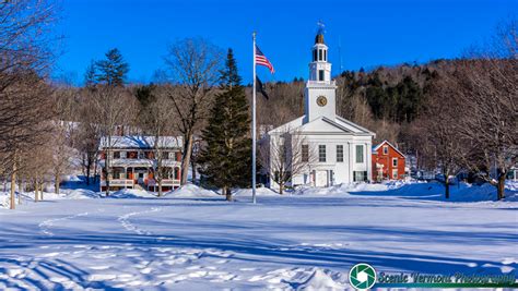 Scenic Vermont Photography - A cold February afternoon in Chelsea Vermont