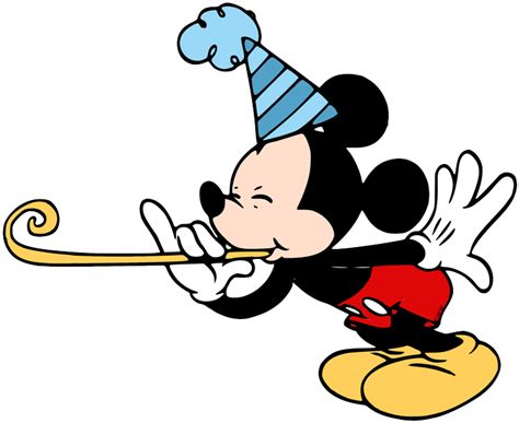 Mickey Mouse Birthday Clipart