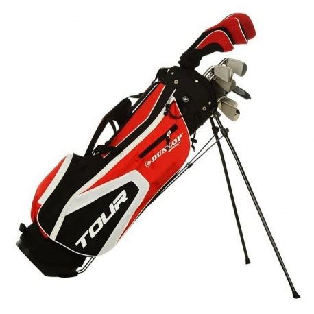 Dunlop Tour Graphite complete full golf set with stand bag