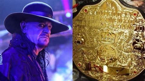 The Undertaker was originally set to lose his WWE world title to Mr ...