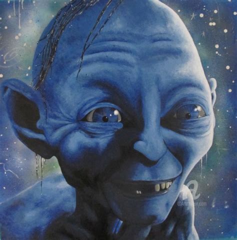 Gollum, Painting by B Noel | Artmajeur