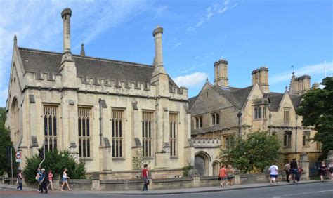 The New Library and St. Swithun's Building Magdalen College, the University of Oxford