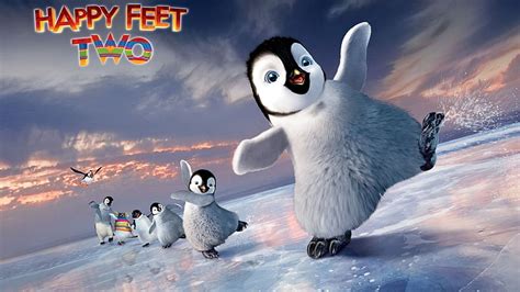 HD wallpaper: Happy Feet Two wallpaper, movies, penguins, animated movies, animal | Wallpaper Flare