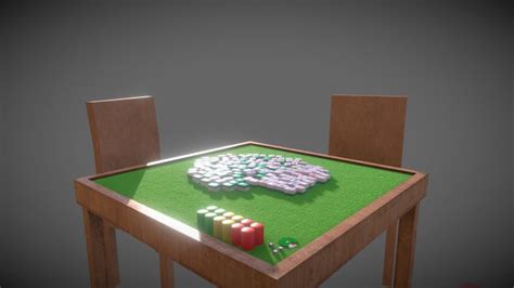 Mahjong 3D models - Sketchfab