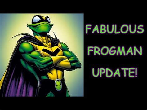 Update on The Fabulous Frogman Comic Book - Comic Book News