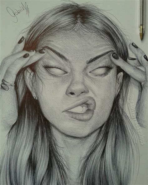 Pencil Art Drawings, Realistic Drawings, Art Drawings Sketches Simple ...