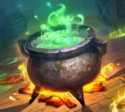 Illustration de Anton Zemskov | Cauldron, 2d game art, Art