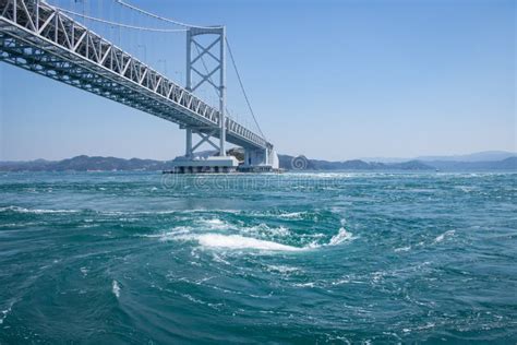 Naruto Whirlpools at Tokushima, Japan Stock Photo - Image of strongest ...