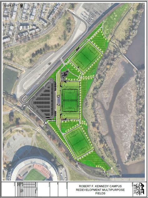 Groundbreaking at RFK Multi-Purpose Fields Wednesday - East of the River