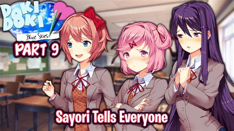 Sayori Tells Everyone!!!!(Part 9)(Sayori Route)(DDLC Blue Skies MOD ...