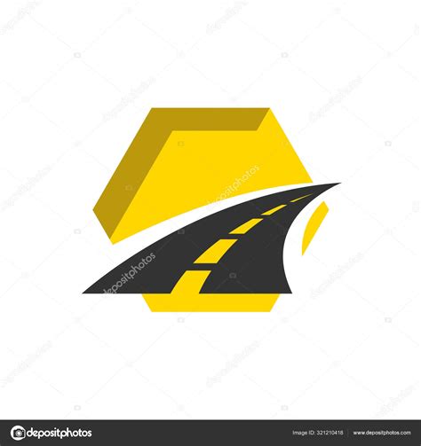 Road construction logo road maintenance creative sign concept. P — Stock Vector © Taawon #321210418