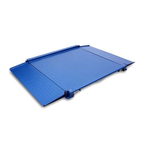 High Accuracy Industrial Platform Floor Weighing Scale with Ramp - China Floor Scale and ...