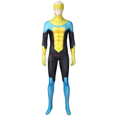 Invincible Mark Grayson Suit Zentai Halloween Cosplay Costume ...