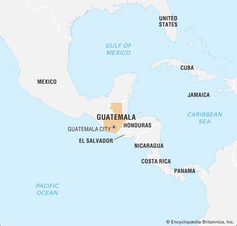 Map Of Guatemala With Capital – The World Map