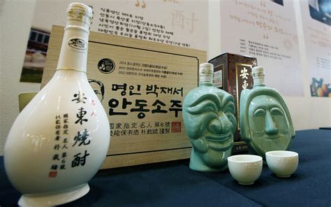 Experience 45% proof Andong soju : Knowing Korea