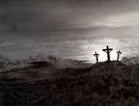 Calvary Painting by Kevin Hoing | Saatchi Art