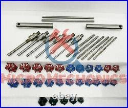 Valve Seat Cutter Set Carbide Tipped 3 Angle Restoration Kit 20° 30° 45 ...